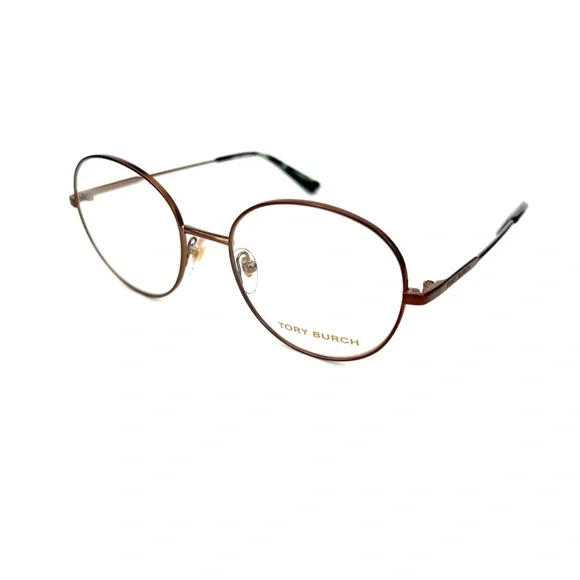 New TORY BURCH Frames Round Metal Glasses TB 1057 3141 51 18 140 Satin Bronze - Picture 11 of 13
